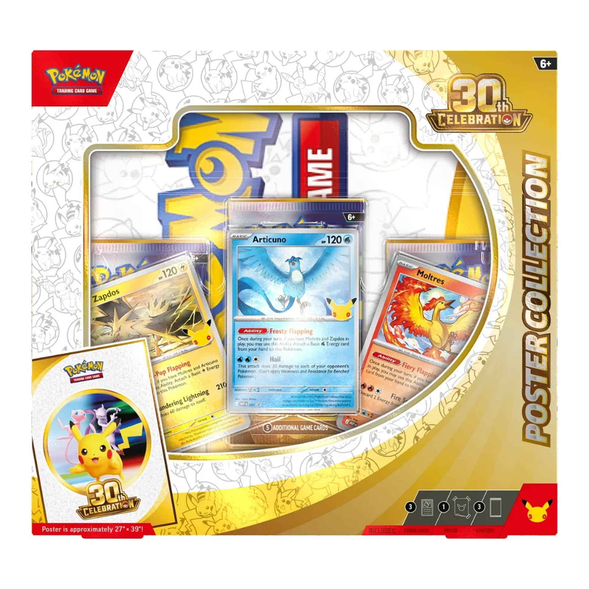 Pokémon 30th Celebration: Poster Collection (Förbeställning)