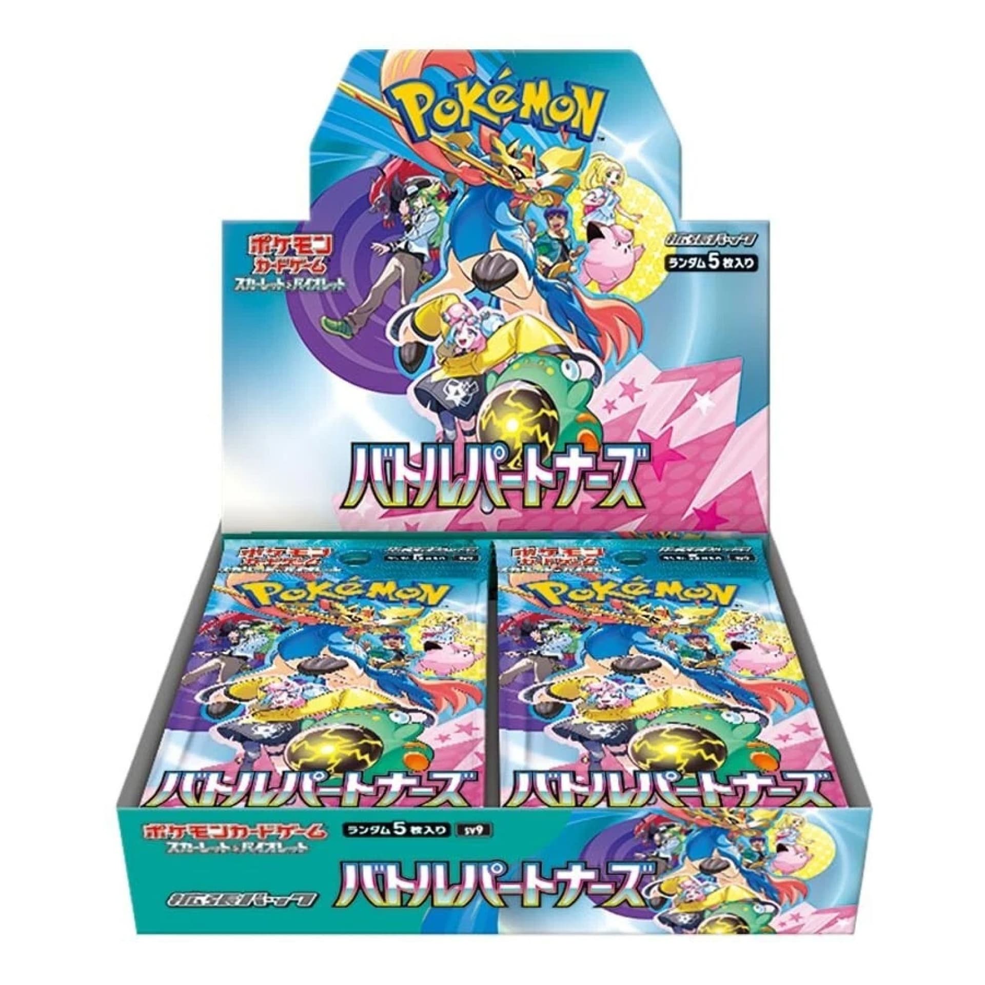 Pokémon JP Scarlet & Violet: Battle Partners Booster Box (30 Pack)